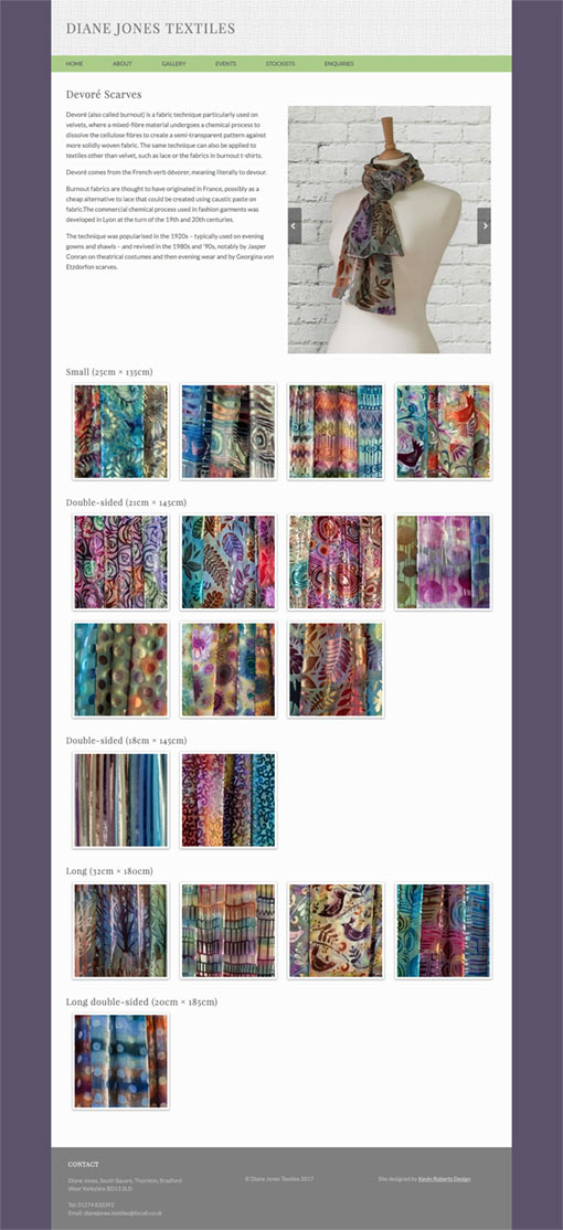 Diane Jones Textiles - Devore